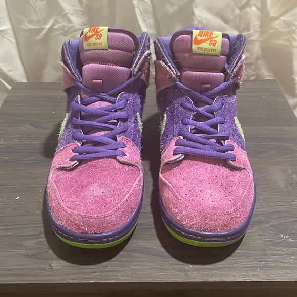 NIKE SB DUNK HIGH. Reverse skunk limited edition, 36/420. No box. Men 9.5. - Picture 3 of 8